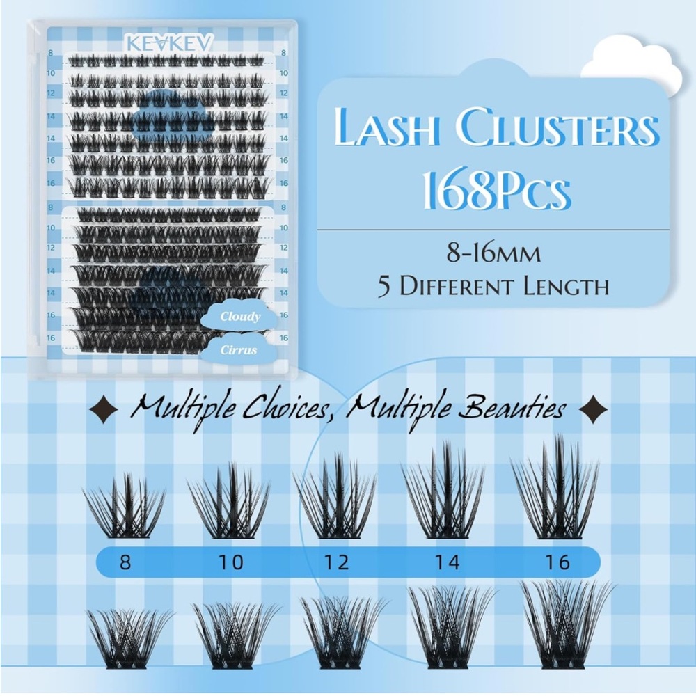 Kev Kev lash clusters. - Picture 5 of 6